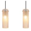 Illuminazione Globo Lighting Karolo Lampadario a sospensione Oro, 3-Luci