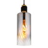 Illuminazione Globo Lighting Osborne Lampadario a sospensione Marrone, Nero, 1-Luce