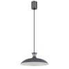 Illuminazione Globo Lighting Rocha Lampadario a sospensione LED Grigio, 1-Luce