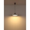 Illuminazione Globo Lighting Rocha Lampadario a sospensione LED Grigio, 1-Luce