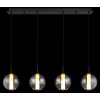Illuminazione Globo Lighting Lacy Lampadario a sospensione LED Nero, 1-Luce