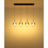 Illuminazione Globo Lighting Lacy Lampadario a sospensione LED Nero, 1-Luce