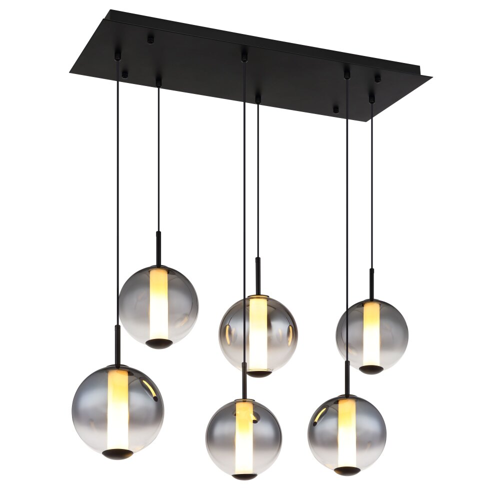 Illuminazione Globo Lighting Lacy Lampadario a sospensione LED Nero, 1-Luce main product photo