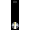 Illuminazione Globo Lighting Lacy Lampadario a sospensione LED Nero, 1-Luce