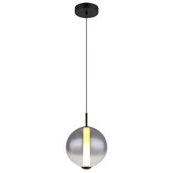 Illuminazione Globo Lighting Lacy Lampadario a sospensione LED Nero, 1-Luce