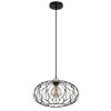 Illuminazione Globo Lighting Greys Lampadario a sospensione Nero, 1-Luce