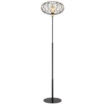 Illuminazione Globo Lighting Greys Lampada da terra Nero, 1-Luce
