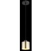Illuminazione Globo Lighting Felicia Lampadario a sospensione Nero, 1-Luce