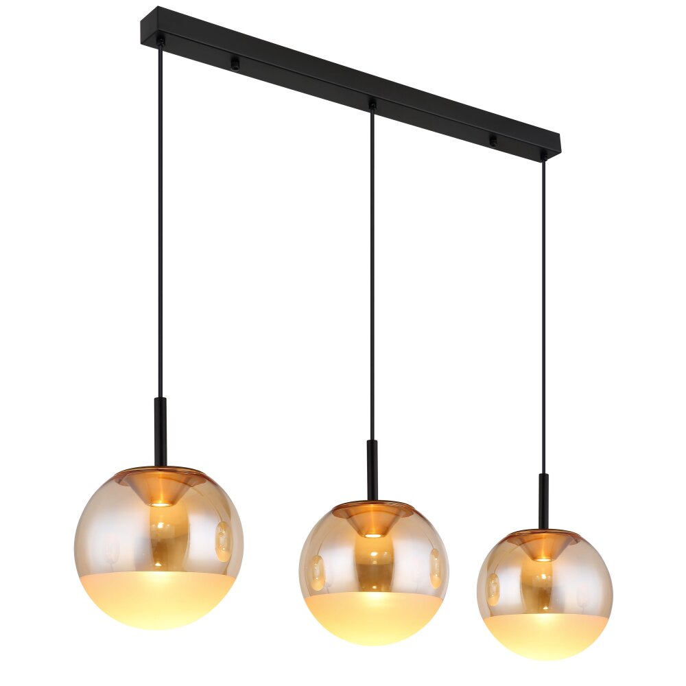 Illuminazione Globo Lighting Severin Lampadario a sospensione LED Nero, 1-Luce main product photo