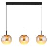 Illuminazione Globo Lighting Severin Lampadario a sospensione LED Nero, 1-Luce