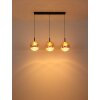 Illuminazione Globo Lighting Severin Lampadario a sospensione LED Nero, 1-Luce