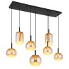 Illuminazione Globo Lighting Severin Lampadario a sospensione LED Nero, 1-Luce