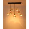 Illuminazione Globo Lighting Severin Lampadario a sospensione LED Nero, 1-Luce