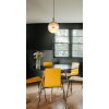 Illuminazione Globo Lighting Severin Lampadario a sospensione LED Nero, 1-Luce