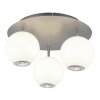 Illuminazione Globo Lighting Simmons Plafoniera LED Grigio, 1-Luce