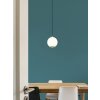 Illuminazione Globo Lighting Simmons Lampadario a sospensione LED Grigio, 1-Luce