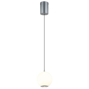 Illuminazione Globo Lighting Simmons Lampadario a sospensione LED Grigio, 1-Luce