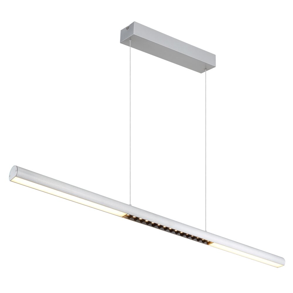 Illuminazione Globo Lighting Cody Lampadario a sospensione LED Alluminio satinato, Bianco, 1-Luce main product photo