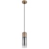 Illuminazione Globo Lighting Annika Lampadario a sospensione Marrone, 1-Luce