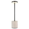 Illuminazione Globo Lighting Polina Lampada da tavolo LED Cromo, Grigio, Nero, 1-Luce