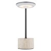 Illuminazione Globo Lighting Laurena Lampada da tavolo LED Cromo, Grigio, Nero, 1-Luce