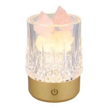Illuminazione Globo Lighting Lizzy Lampada da tavolo LED Oro, 1-Luce