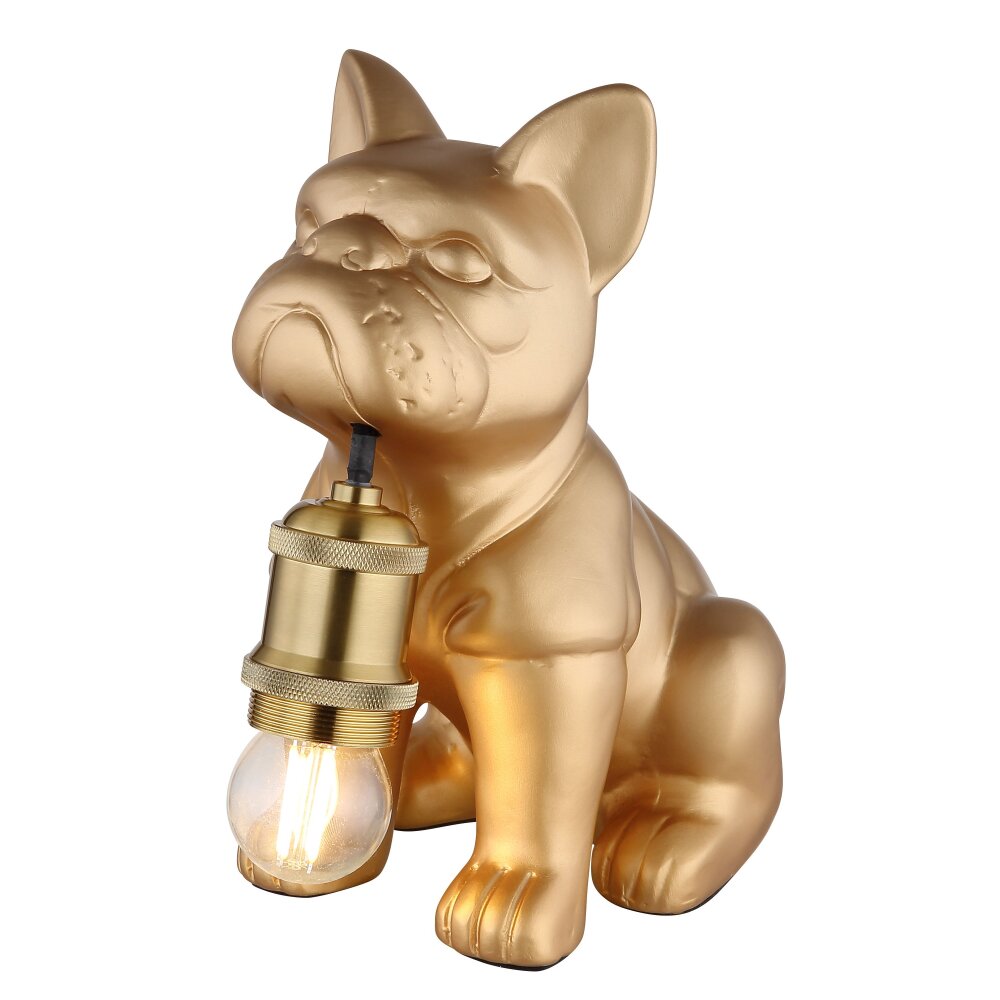 Illuminazione Globo Lighting Dogo Lampada da tavolo Oro, 1-Luce main product photo