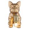 Illuminazione Globo Lighting Dogo Lampada da tavolo Oro, 1-Luce