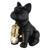 Illuminazione Globo Lighting Dogo Lampada da tavolo Nero, 1-Luce