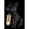 Illuminazione Globo Lighting Dogo Lampada da tavolo Nero, 1-Luce