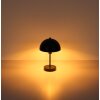 Stile fungo  Illuminazione Globo Lighting Atoma Lampada da tavolo Nero, 1-Luce