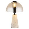 Lampada a forma di fungo  Illuminazione Globo Lighting Lars Lampada da tavolo Grigio, 1-Luce
