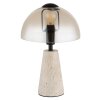 Lampada a forma di fungo  Illuminazione Globo Lighting Lars Lampada da tavolo Grigio, 1-Luce
