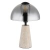 Lampada a forma di fungo  Illuminazione Globo Lighting Lars Lampada da tavolo Grigio, 1-Luce