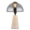 Lampada a forma di fungo  Illuminazione Globo Lighting Lars Lampada da tavolo Grigio, 1-Luce