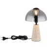 Lampada a forma di fungo  Illuminazione Globo Lighting Lars Lampada da tavolo Grigio, 1-Luce