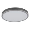 Illuminazione Globo Lighting Doro Plafoniera LED Grigio, Argento, 1-Luce, Telecomando