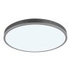 Illuminazione Globo Lighting Doro Plafoniera LED Grigio, Argento, 1-Luce, Telecomando