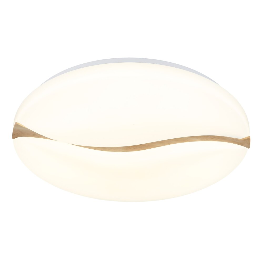 Illuminazione Globo Lighting Leticia Plafoniera LED Bianco, 1-Luce main product photo