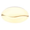 Illuminazione Globo Lighting Leticia Plafoniera LED Bianco, 1-Luce