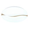 Illuminazione Globo Lighting Leticia Plafoniera LED Bianco, 1-Luce