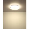 Illuminazione Globo Lighting Leticia Plafoniera LED Bianco, 1-Luce
