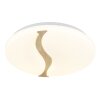 Illuminazione Globo Lighting Leticia Plafoniera LED Bianco, 1-Luce