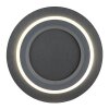 Illuminazione Globo Lighting Jayden Plafoniera LED Nero, 1-Luce, Telecomando, Cambia colore