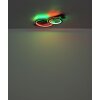 Illuminazione Globo Lighting Jayden Plafoniera LED Grigio, Nero, 1-Luce, Telecomando, Cambia colore