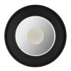Illuminazione Globo Lighting Marsh Plafoniera LED Nero, 1-Luce, Telecomando