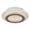Illuminazione Globo Lighting Jayden Plafoniera LED Bianco, 1-Luce