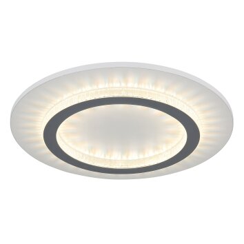 Illuminazione Globo Lighting Jayden Plafoniera LED Bianco, 1-Luce