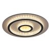 Illuminazione Globo Lighting Jayden Plafoniera LED Oro, Nero, 1-Luce, Telecomando