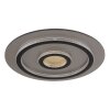 Illuminazione Globo Lighting Jayden Plafoniera LED Oro, Nero, 1-Luce, Telecomando